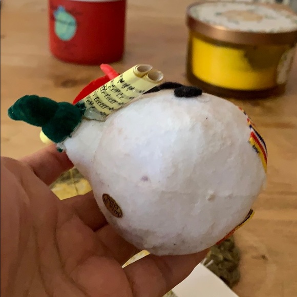 Snowman ⛄️ vintage flocked Christmas tree ornament decoration vintage - Picture 10 of 16